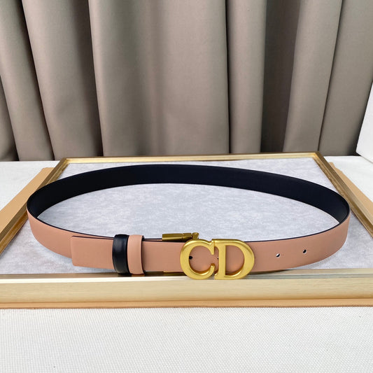 Two-Tone Reversible Logo Belt