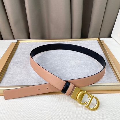 Two-Tone Reversible Logo Belt