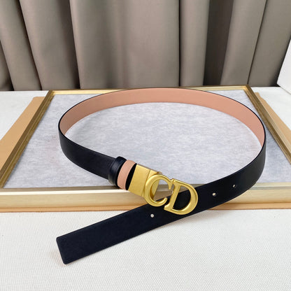 Two-Tone Reversible Logo Belt