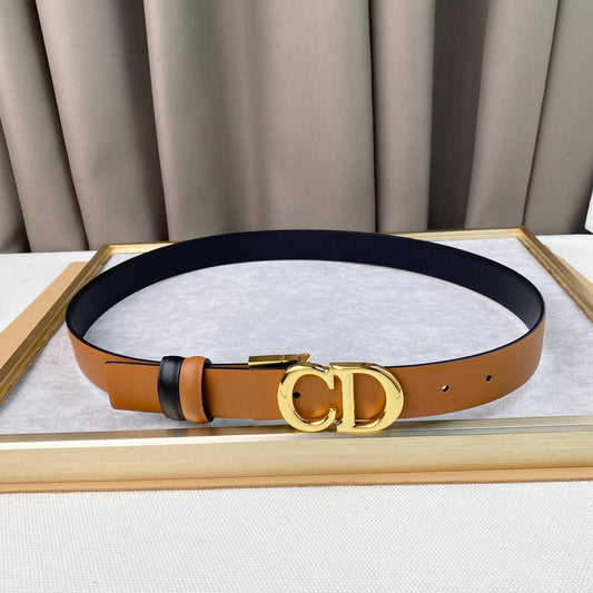 Two-Tone Reversible Logo Belt