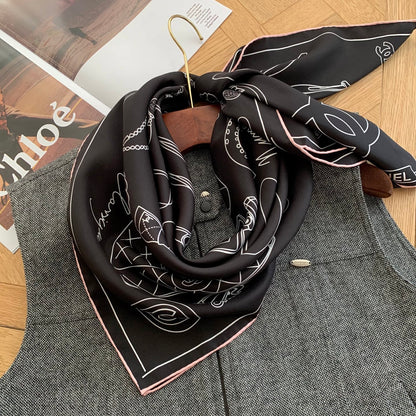 Variety Pattern Silk Scarf